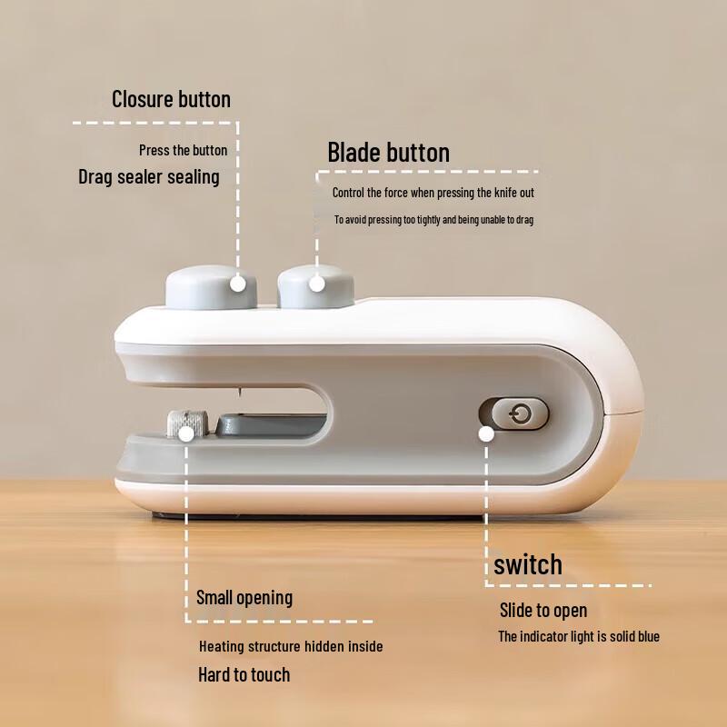 Household Hand Press Bag Sealer