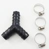 Double Connection Washing Machine Water Discharge Hose Y Shaped Design Drain Hose Extension for Multiple Appliances