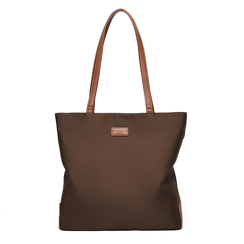 New Nylon Women's Bag Urban Simple Shoulder Bag Handheld Large Capacity Tote Bag