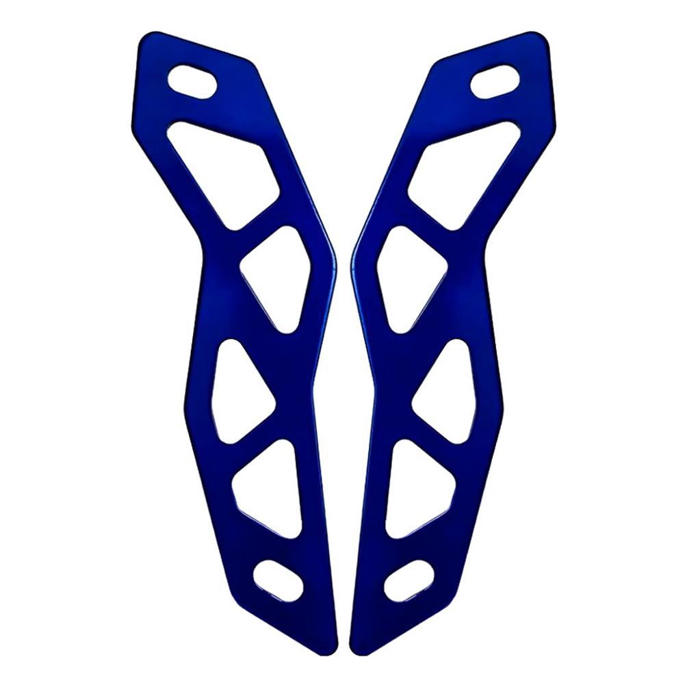 

2Pcs Wear-resistant Durable CNC Aluminum Alloy Motorcycle Windscreen Mount Bracket for ADV160 Modification Parts синій