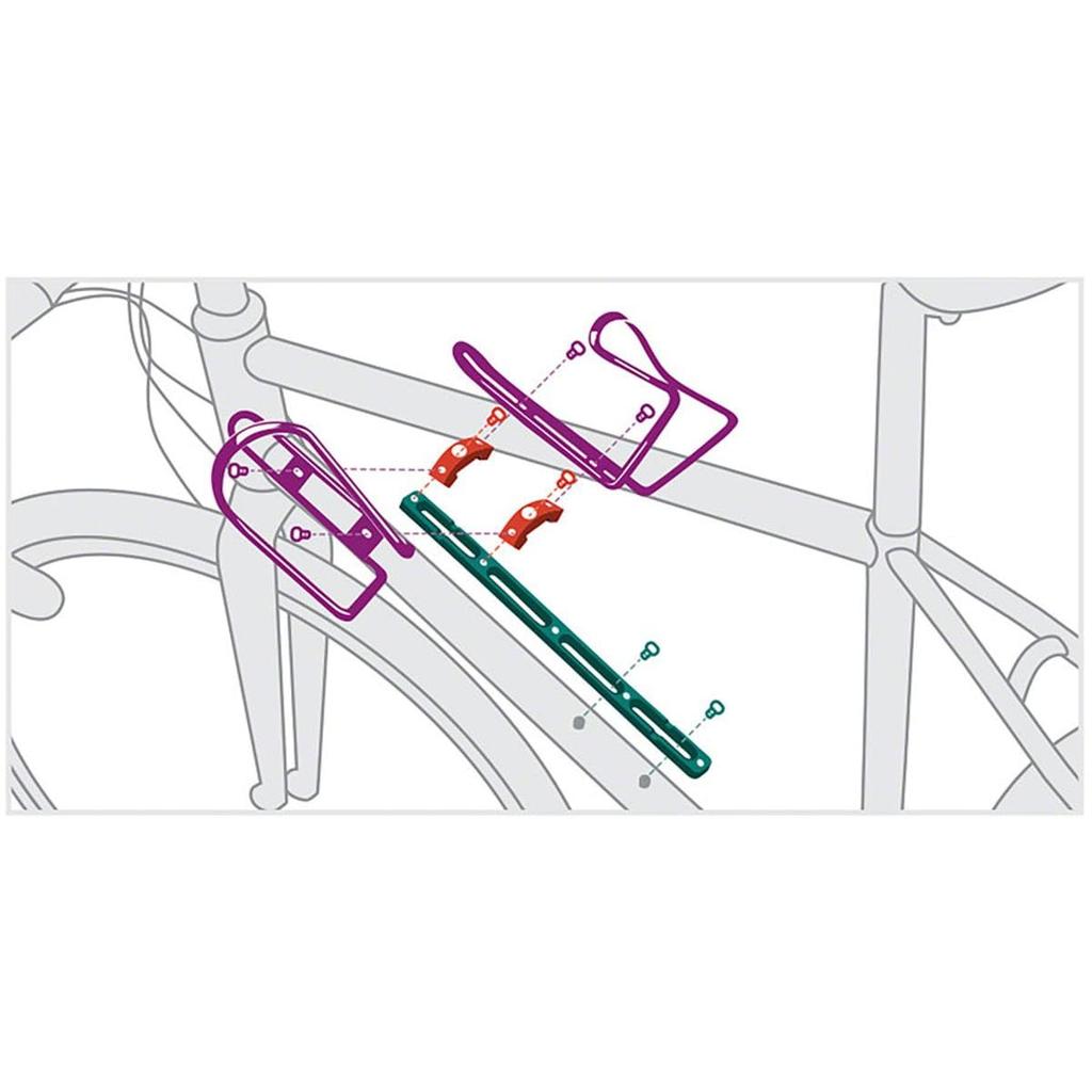 Wolf Tooth 4-Schlitz Basismontage B-RAD