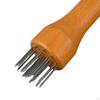 Meat Tenderizer Tool Stainless Steel Pin Wear Resistant Easy to Clean Practical Wooden Handle for
