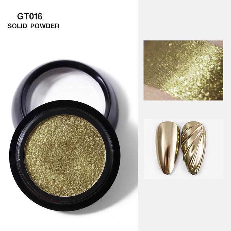 Nail Art Bubble Powder Decoration Glitter 3D Mirror Effect Pigment 0.5g Shimmer Nail Polish for Nails Beauty Tools