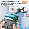 Quadcopter ZFR F187 Pro Drone / Camera 4K HD / FPV / 50x Zoom / Orange