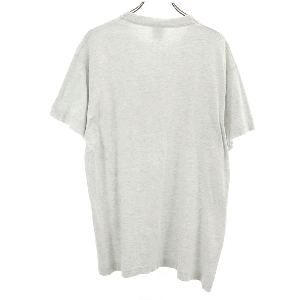 FRUIT OF THE LOOM 90s Made in Canada Old Short sleeve T-shirt L gray Men's Used