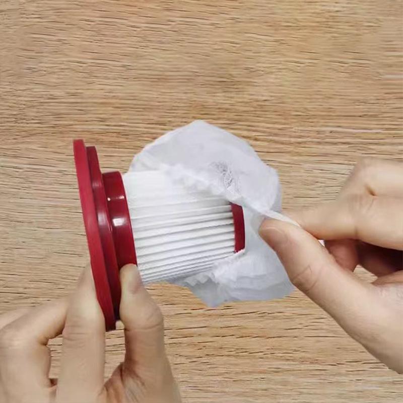 100 Disposable Vacuum Cleaner Filter Element Filter Set Universal Handheld Household Filter