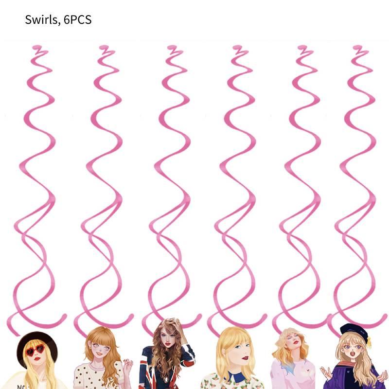 Other Brand Taylor Swift Party Supplies Plastic And Paper Materials For Versatile Decorations