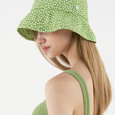CORALIQUE Lovely Flower Bucket Hat Green