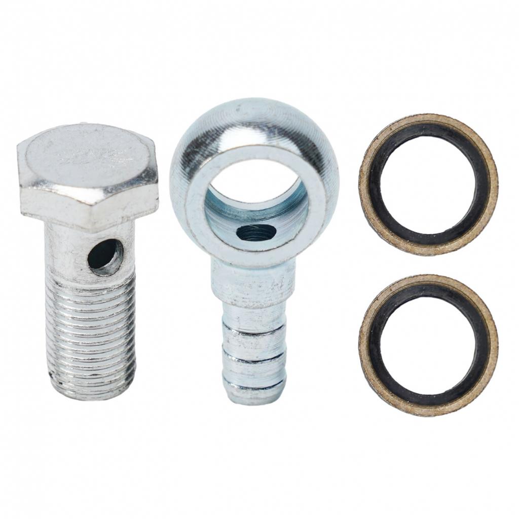 Oil Cooler Fittings Set for Motorcycle Refit 2pcs M12x1 25mm Ball Head Adapter