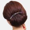 Temperament Women Hair Accessories Rhinestone Hair Comb Seven-tooth Comb Korean Style Headwear
