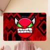 Cartoon Geometry Dash Video Game Kitchen Mat Kids Room Bedroom Decoration Balcony Anti-Slip Doormat Living Room Alfombra