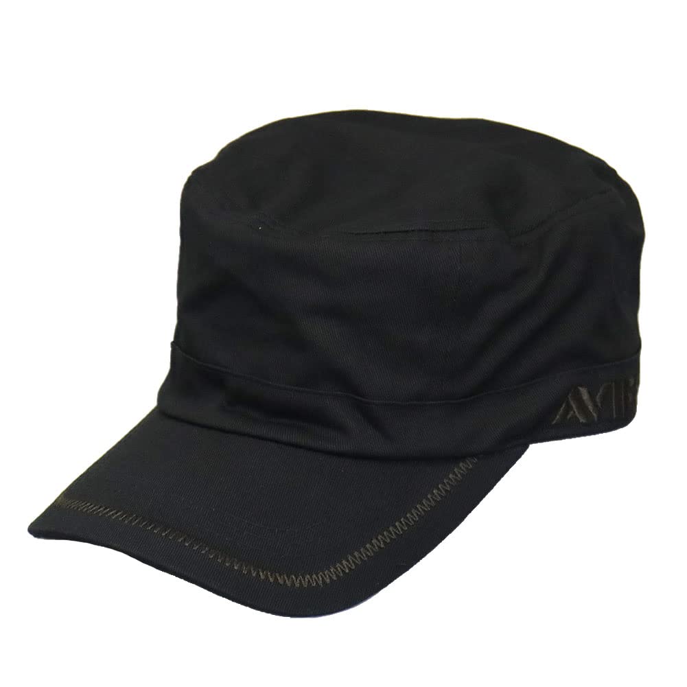 Avirex Standard Work Size Cap, Black, 57.0-59.0cm