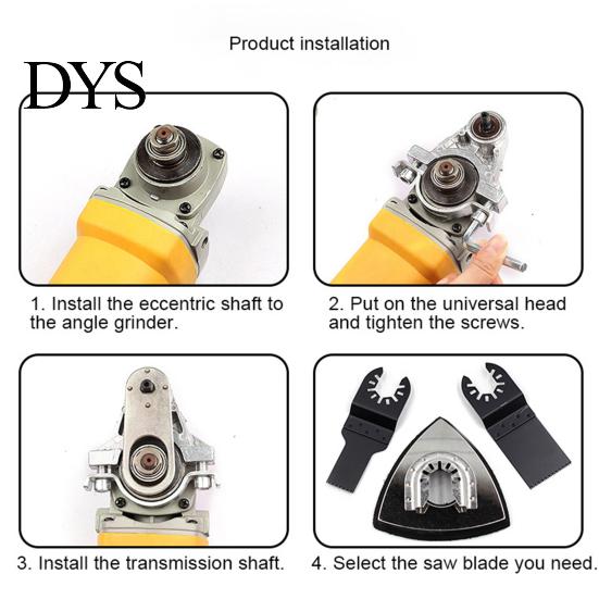 Polisher Conversion 14Pcs/Set Angle Grinder Adapter Polishing Grinding Cutting Sawing M10 M14 Thread Head Converter Universal for 100 115 125 Type