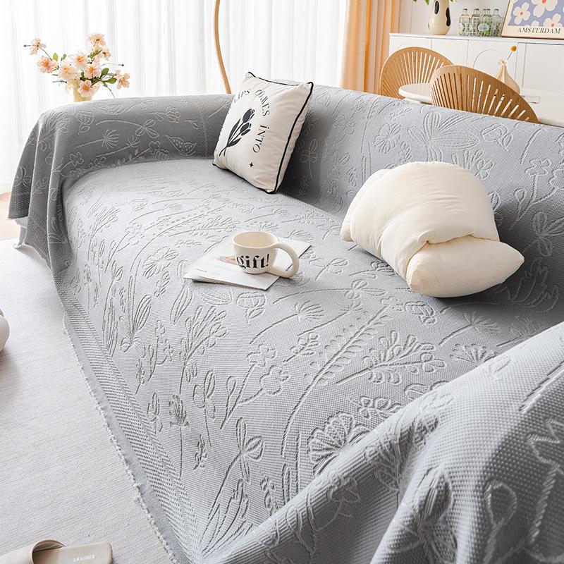 Sofa Towel All-Inclusive Sofa Cover Summer Cool Breathable One-Piece Sofa Large Cover Cloth Cushion