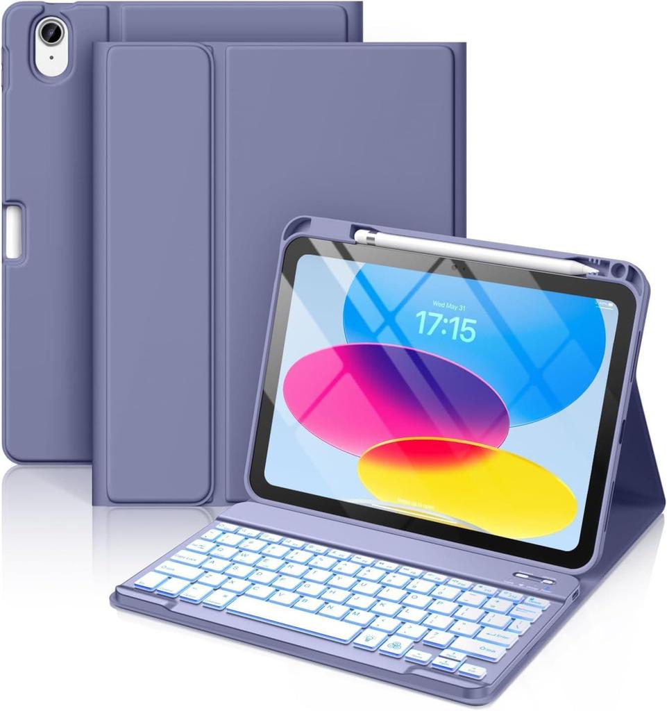 Compatible with Infinix Xpad 20 Tablet 11-inch Keyboard Leather Case
