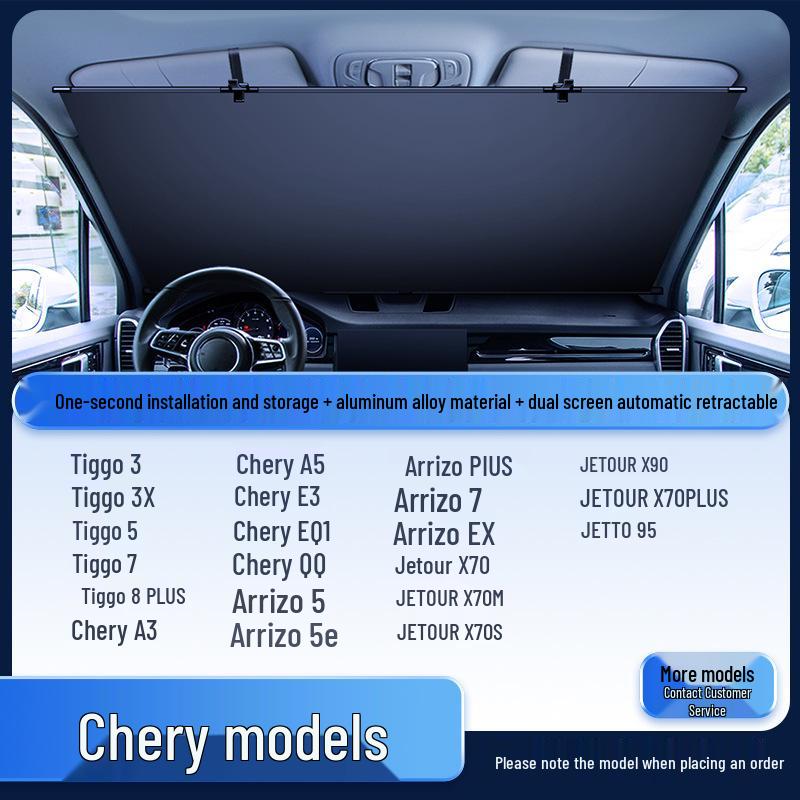 Car Windshield Sunshade - Heat Insulation & Light Blocking for Summer
