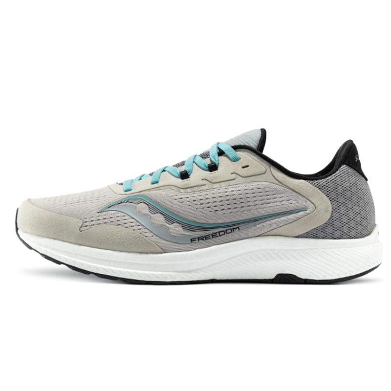 

Saucony Freedom 4 Cushioning Anti-Slip Wear-Resistant Breathability Low-Top Casual Running Shoes Men s Misty Gray Saucony S20617-35 40