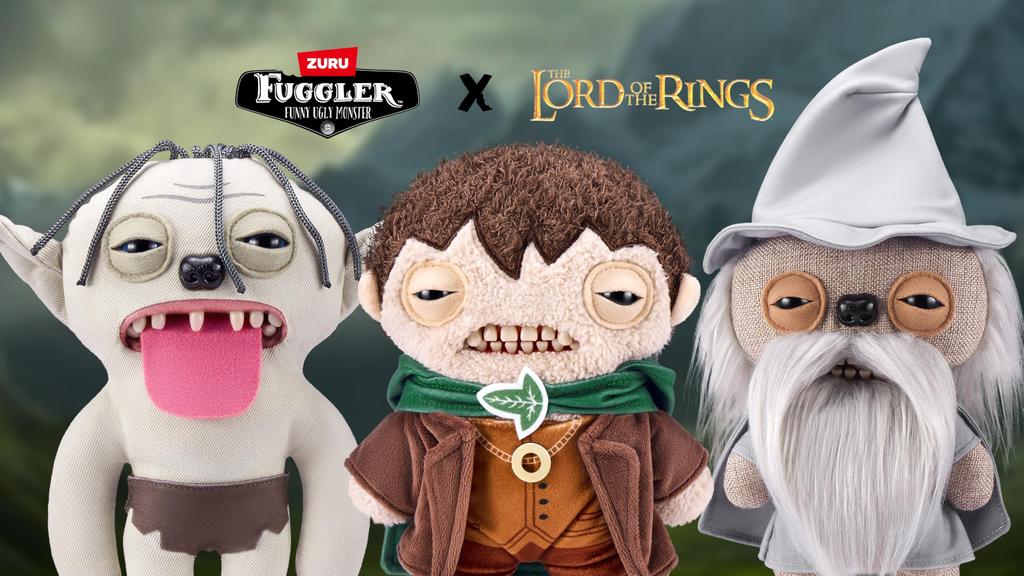 Fuggler - Lord of the Rings 9-inch Series 1 Plush Toy (Sméagol)