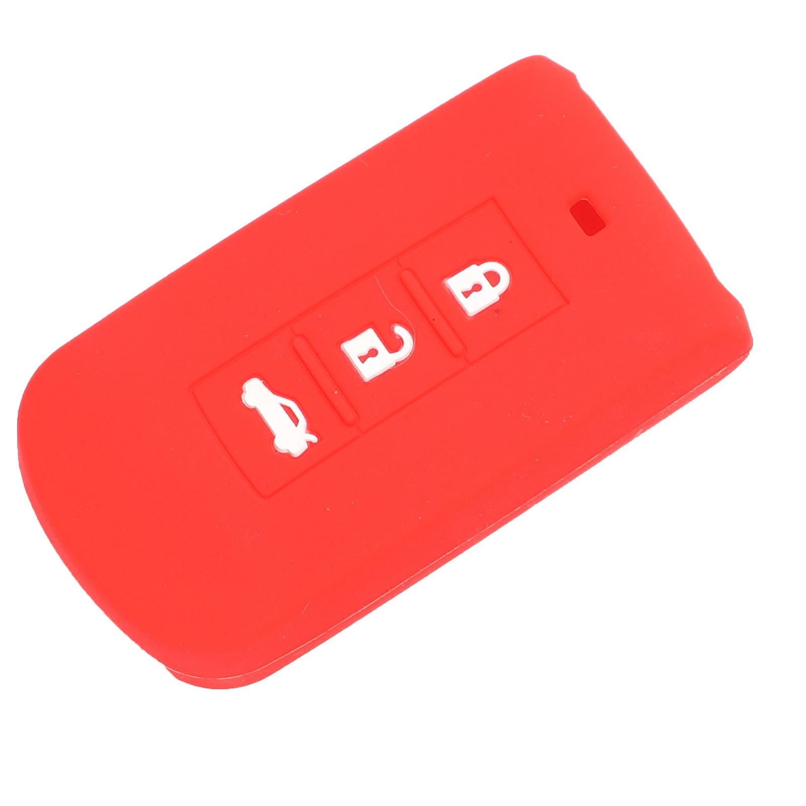 

jingyuqin 10ps 3B Remote Key силиконовый чехол для Mitsubishi Outlander 2016 Lancer 10 Pajero Sport ASX L200 складной Flid красный