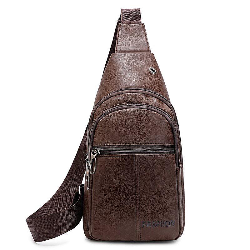 

Men s PU Casual Sling Bag