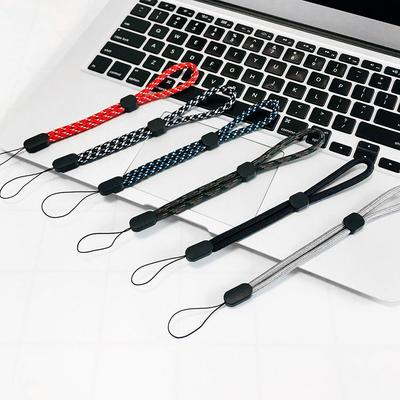 Camera Polyester Anti-dropping Wrist Strap Key Chain Mobile Phone Rope Hand Lanyard
