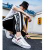 Letnie Męskie Trampki Płócienne Niskie Codzienne Oddychające Buty Nastolatki Modne Lekkie Młodzieżowe Streetwear Wygodne Obuwie