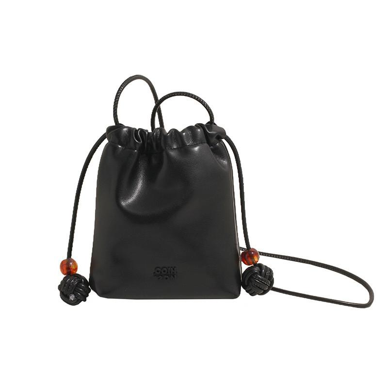 Ielgy Fashion Simple Mobile Phone Lucky Bag Bag Lightweight Fresh Drawstring Hand Bag Crossbody