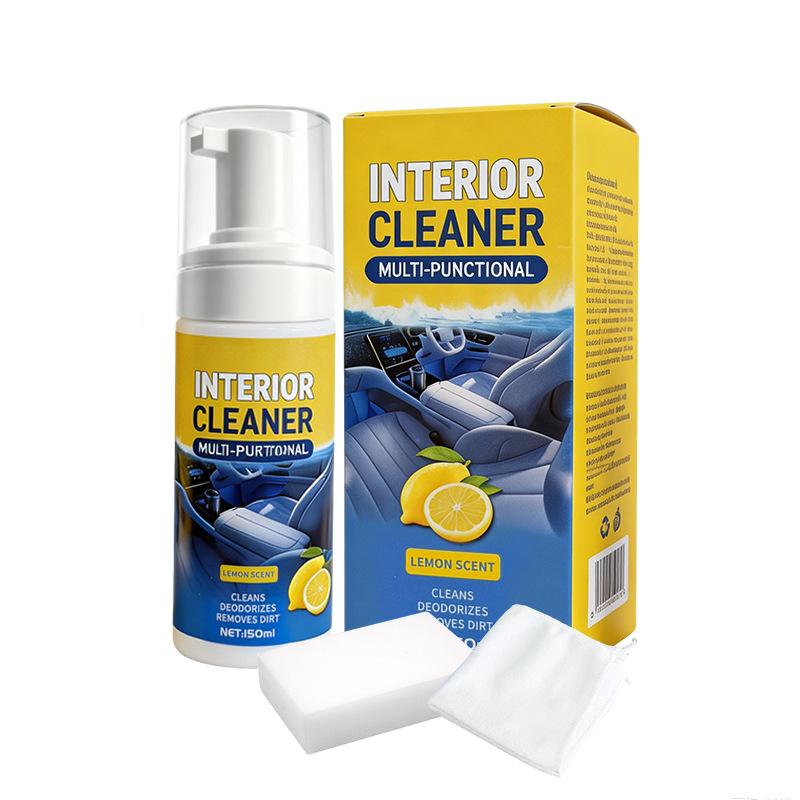 Car Interior Foam Cleaner Kit Leather Seat Multi-Purpose Cleaning Spray Auto Detailing Agent