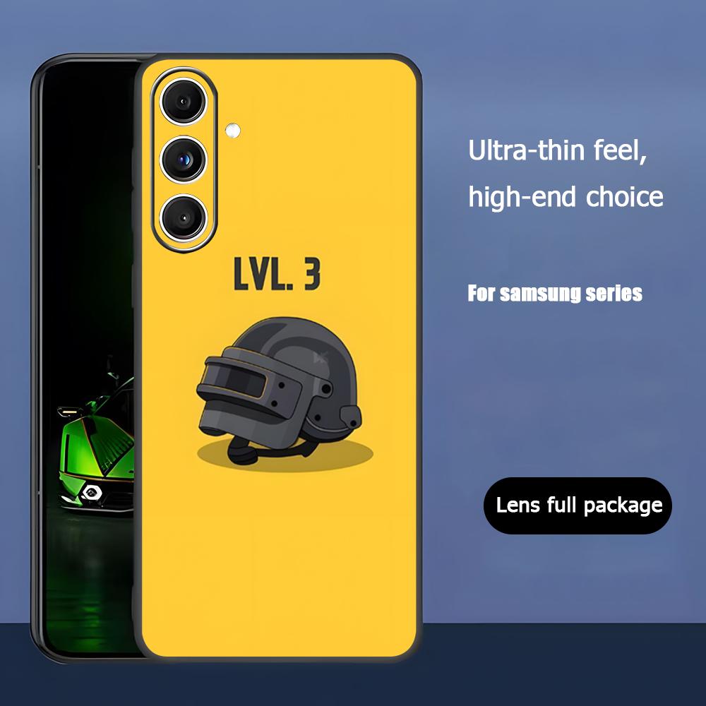 

Крутой Игровой Pubg Горячий Чехол Для Телефона Для Samsung Galaxy S26 S25 S24 S23 S22 S21 Plus Ultra Note20 Мягкий Черный Galaxy S23 Ultra
