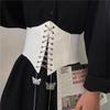 Women's Wide-Band Butterfly Chain Waist Belt for Sweaters and Skirts