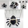 Adorable Cartoon Spider Plush Keychain Soft Toy For Bags And Halloween Decor