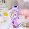 Children's Butterfly Cartoon Quartz Watch with Digital Display and Silicone Strap