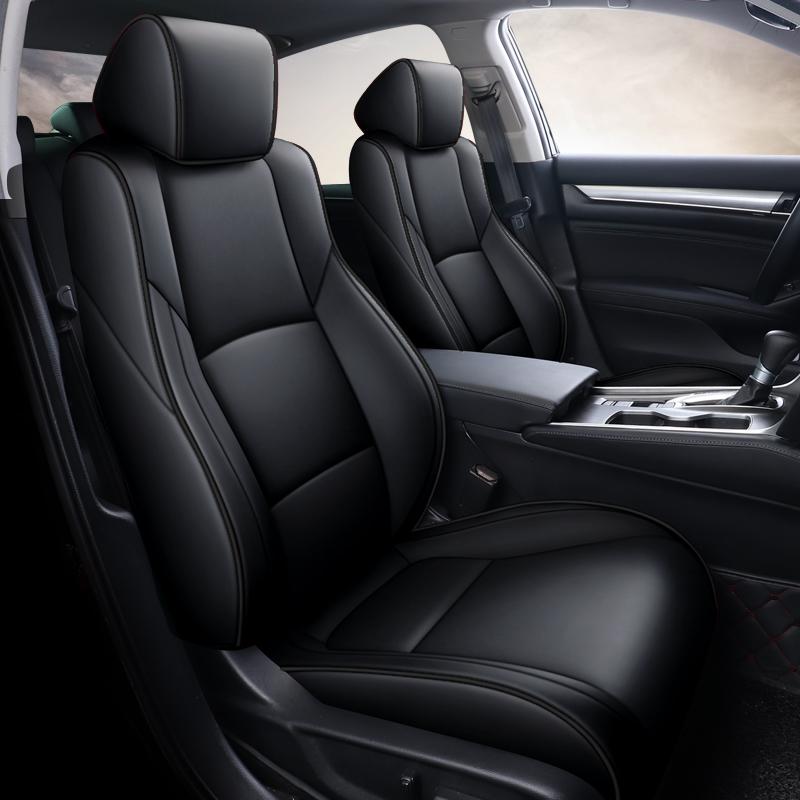 Custom Styling Car Seat Covers For Honda Accord 2018 2019 2020 2025 2025-10th Generation Protective Premium Leather Accessories