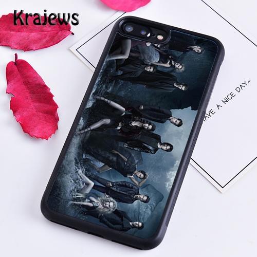 Krajews The Vampire Diaries TV Series phone Case coque For iPhone 17 Air 16 Pro 15 14 Plus 11 12 Max 13 cover