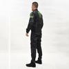 Mens All-Season Motorcycle Riding Jacket Windproof Crash-Resistant Biker Gear Black Full Set