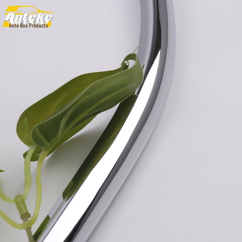 Compatible with 14 Fit models: Center Grille Anti-Scratch Trim Strip Sticker - Front Hood Collision Protection Accessory.