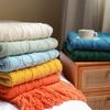 1pcs Nordic Style Knitted Blanket Sofa Throw & Office Home Nap Blanket Cozy Soft Decorative Blanket for Living Spaces