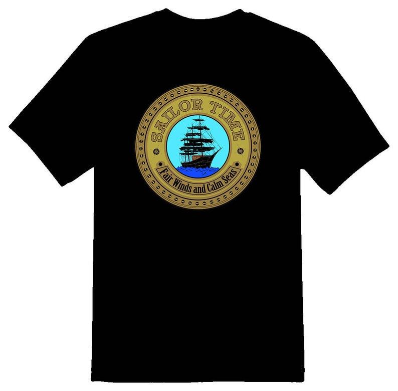 Sailor time fair winds calm seas Tee Shirt 140