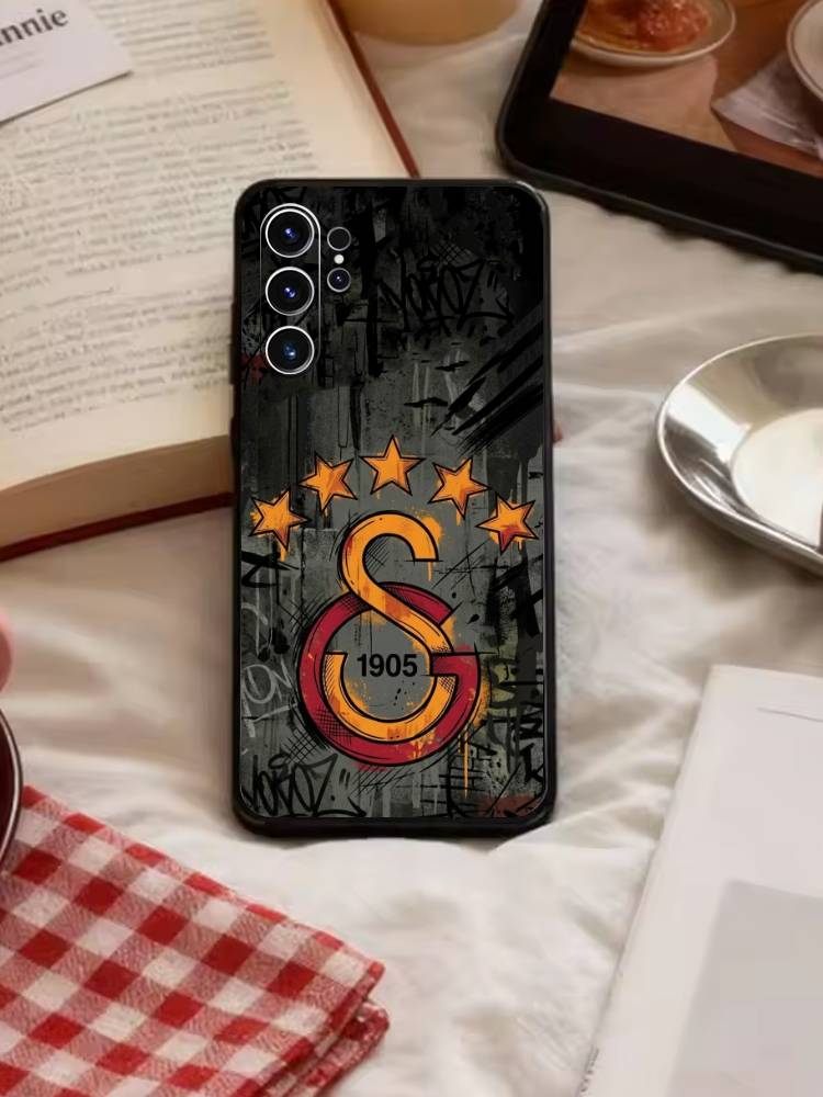 G-Galatasaray 1905 Phone Case For Samsung S26,S25,S24,S23,S22,S30,S21,Ultra,Plus,FE 5G Black Soft Cover