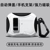 Secure Lock Earphone Case With Phone Stand For Apple AirPods 4 3 2 Pro 3 Shockproof Bluetooth Headset Cover With Hook
