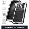 Outdoor-Abenteuer Metallhülle für iPhone 16 Pro Max 16e 16 Plus Robustes Aluminium Stoßfest mit Ständer Displayschutz