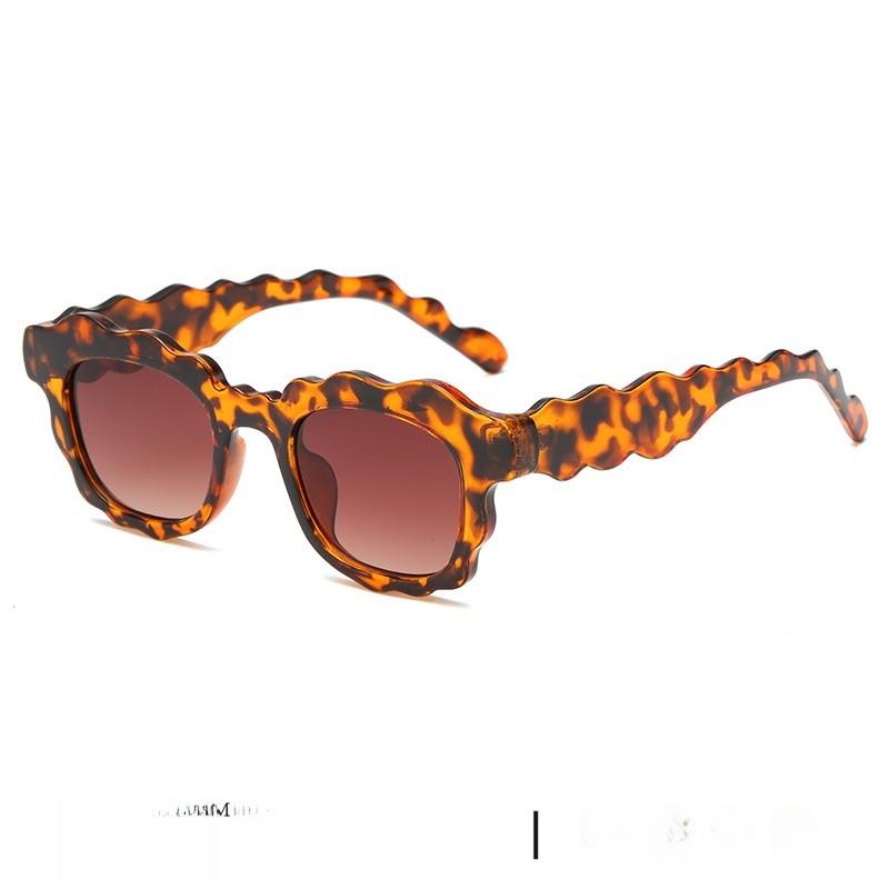 Womens Unique Geometric Sunglasses With Uv400 Protection For Fashion Outings And Parties