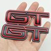 FETG4 3D Metal Car Styling Logo GT Badge Sticker Emblem Decals For Ford Mustang SHELBY GT Auto Decoration Accessories
