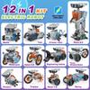 12-in-1 Solar-Powered DIY Robot Kit for Kids - Educational Science Toy