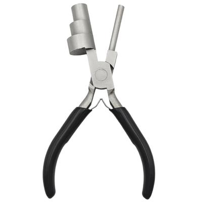 6 Zoll Flachzange mit rundem Maul Schmuckzange Schmuckherstellungswerkzeuge Schmuckzubehör Perfekt für feine Handarbeiten und Reparaturen