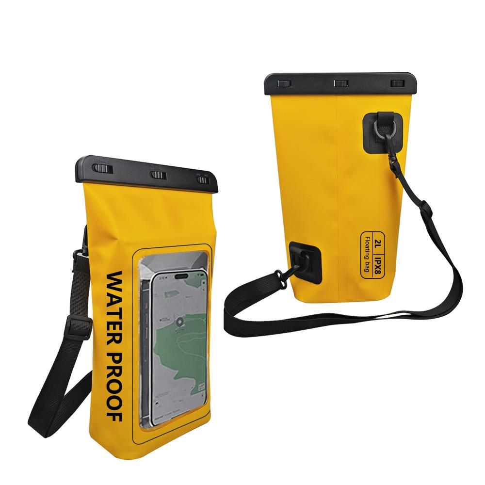 Sinodiving Vielseitige 2L Wasserdichte Trockentasche für Outdoor-Reisen Strand Schwimmen-Schwimm- & Tauchtaschen für Mobiltelefone & Wertsachen