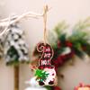 Colorful Beautiful Wooden Christmas Tree Ornaments With Santa Snowman And Elf Designs To Brighten Your Holidays