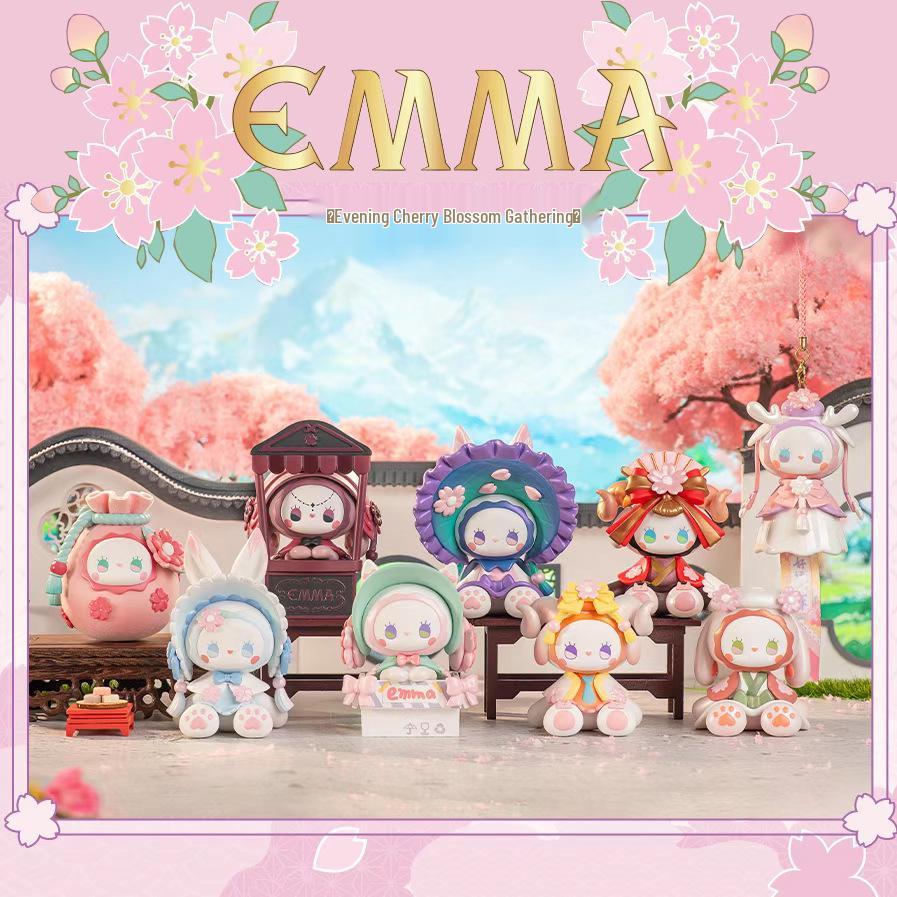 

EMMA Secret Forest Cherry Blossom Series Blind Box Figurine - Fourth Gen Trendy Toy Gift