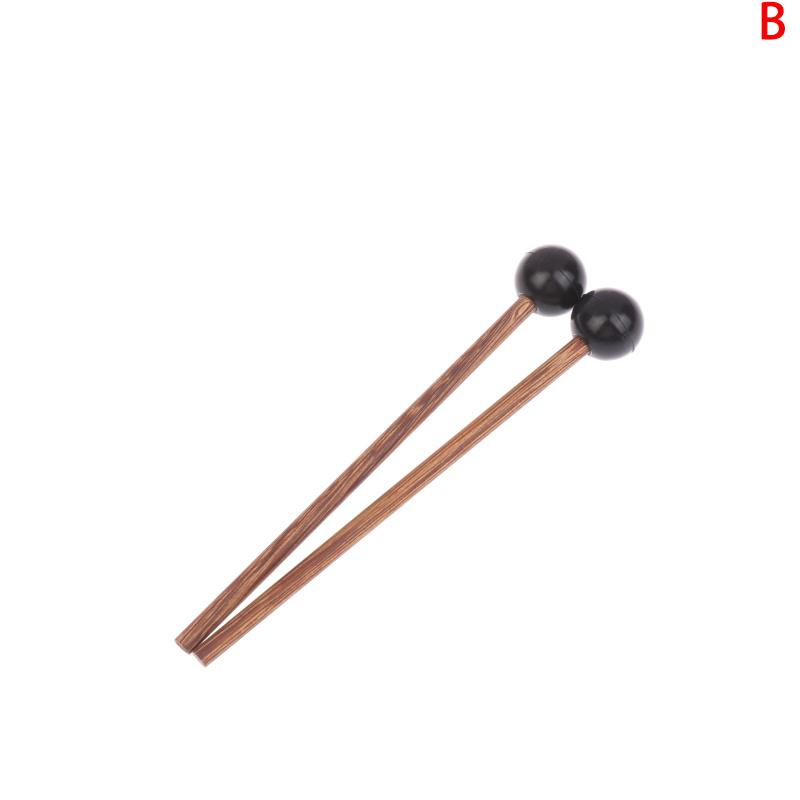 1pair Tongue Drum Mallet Children's Silicone Drumstick Hollow Drum Hammer Percussion Instrument Part