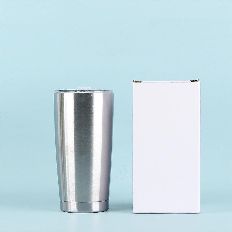 Font Back LOGO Text  Cute Thermos Bottle Tumbler 20OZ Car Mug Beer Wine Milk Water Thermal Cup Portable Sport Water Bottle Gift